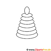 Színező kép piramis