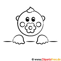 baby coloring picture