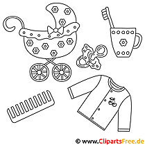 Nursery coloring pages