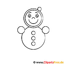 Doll coloring page