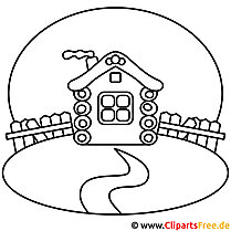 Huete picture for coloring, coloring page