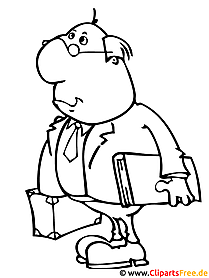 Accountant Image - - free coloring images