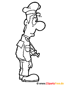 policeman picture - coloring picture for coloring