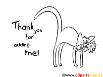 Cat coloring page funny