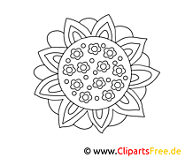 Coloring pages for adults flowers