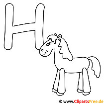 Koń - Szablony listów