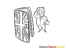 Brexit Zeichnung Malvorlage