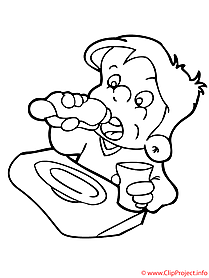 Sausage coloring picture - coloring pictures for coloring