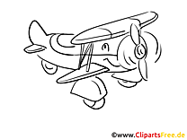 Desenhos de avião para colorir Aviões e transporte