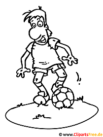 Football coloring page to color