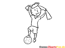 Winner football Coloring pictures and coloring pages