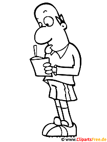Referee coloring page free