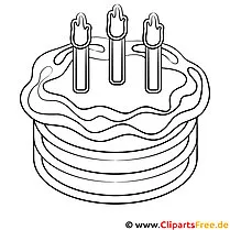 Happy Birthday Malvorlage PDF gratis
