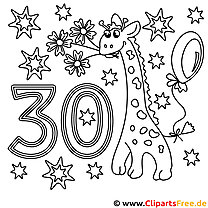 Kids coloring pages to print for birthday