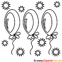 Balloons pictures for coloring, coloring page, coloring picture