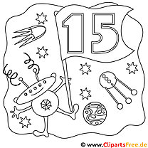 Ufo coloring page - coloring pages PDF for kindergarten children