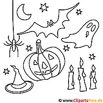 Disegni da colorare di Halloween da stampare gratis