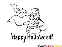 Funny Coloring Sheets for Halloween