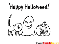 Dibujos para colorear gratis para Halloween