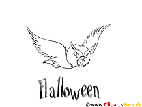 Halloween Farvelægningsbilleder - Udskriv skabeloner til farvelægning gratis