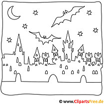 Halloween coloring pages for free