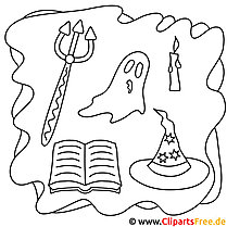Halloween coloring pages for free