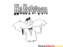 Free coloring pages for kids for Halloween