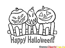 Funny picture coloring pages for Halloween