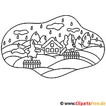 Farm coloring page to color for free