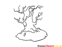 Tree Picture - Syksyn kuvia väritykseen