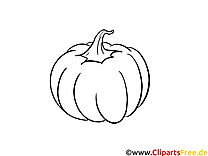 Picture pumpkin - coloring pages for children