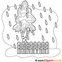 Free coloring page for coloring on the topic of Autumn