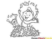 Free coloring pages for Autumn