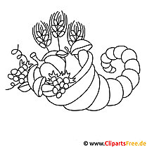 Free coloring page Thanksgiving Day