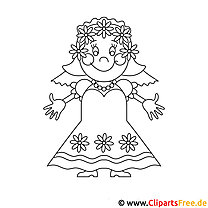 Princess coloring book with coloring pictures