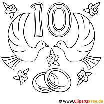 Dove image for coloring - coloring page