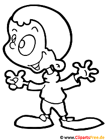 Children's coloring page to print
