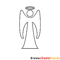 angel coloring picture