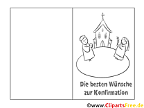 Church supplication picture card for coloring