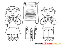 Reformation Day Coloring Page