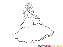 राजकुमारी रंग पेज, चित्र, डाउनलोड