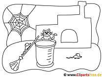 Russian oven Free coloring page