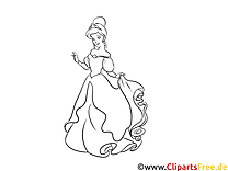 Free coloring pages ice queen, princess, girl