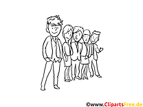 Young people coloring page