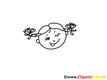 Smile coloring pages