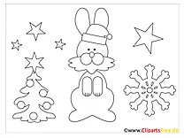 Christmas Coloring Winter for free
