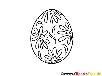 Print coloring pages for Easter in PDF format