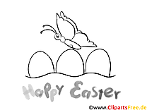 Children's coloring pictures for Easter