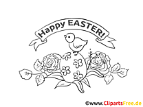 Print and color Easter pictures