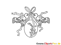 Easter template for coloring, coloring page, coloring picture